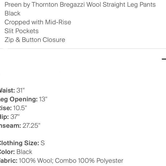 Cute Straight Leg Pants - Picture 4 of 4